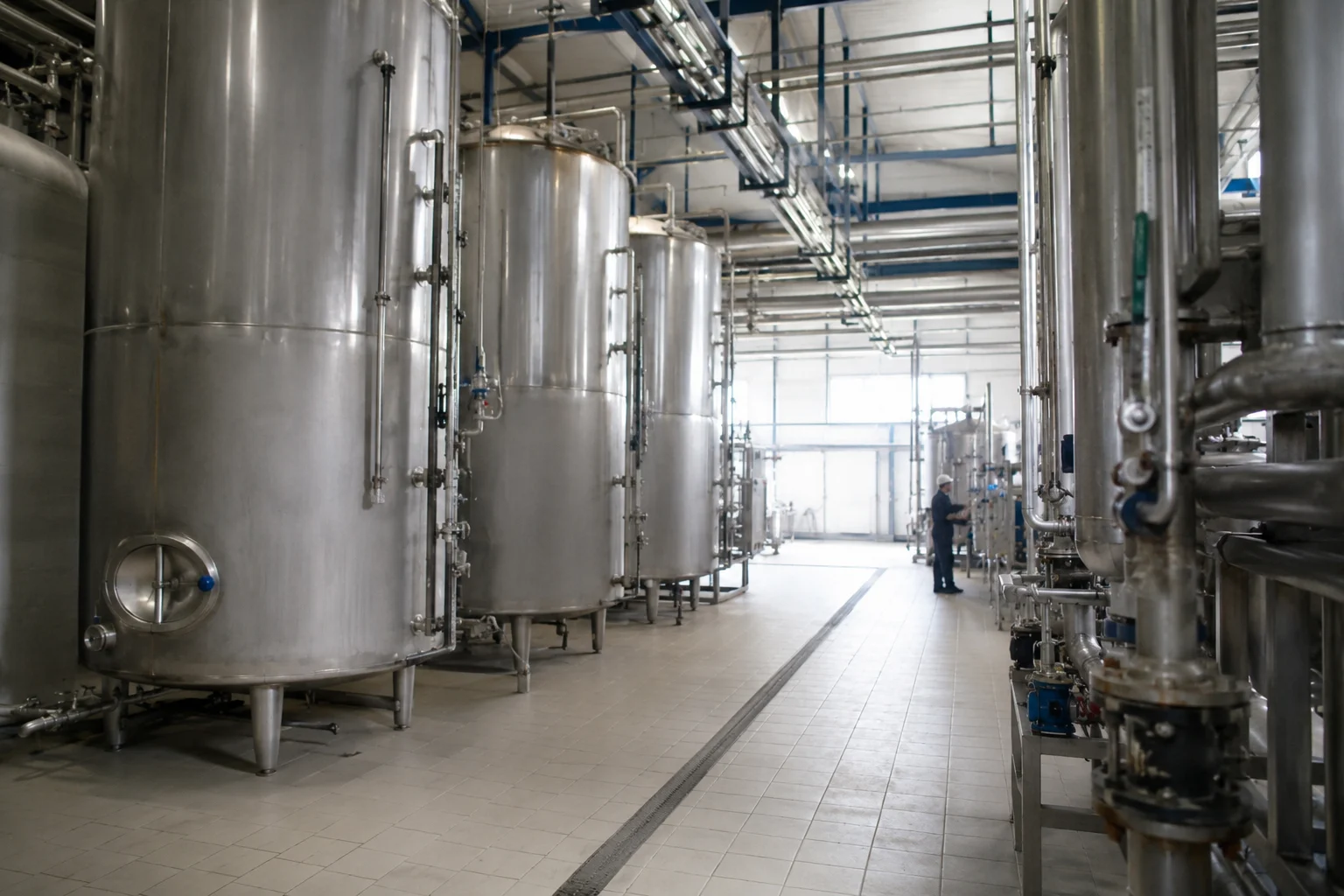 Rose water factory